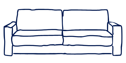 Two living areas icon